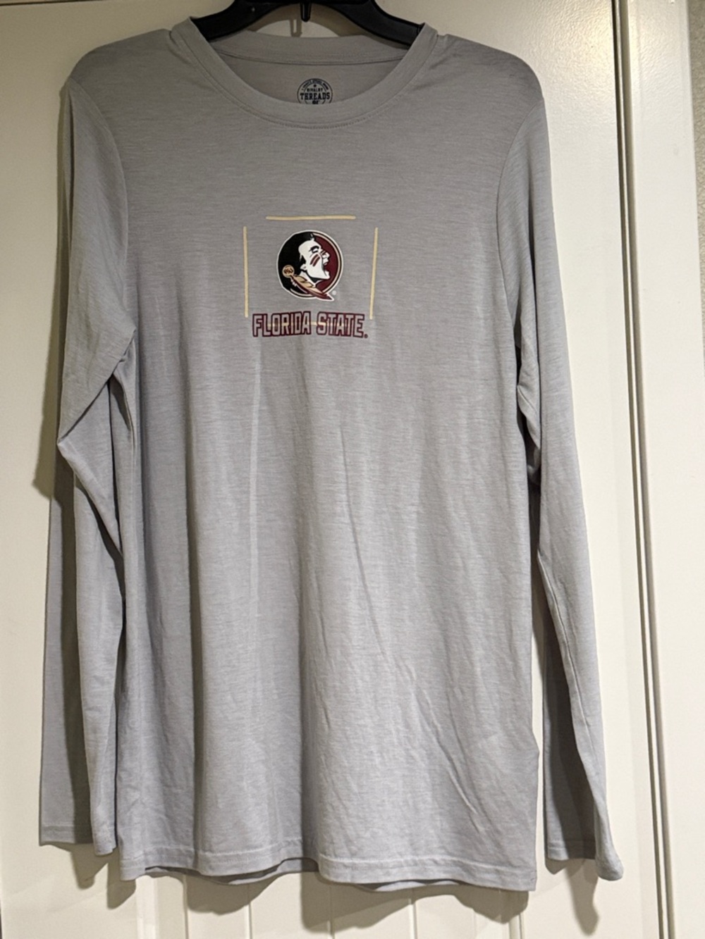 Rivalry Threads Light Gray Florida State Long-Sleeve Tee